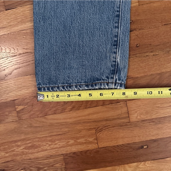 Levi 501 Straight Leg, Button Fly Jeans - Picture 6 of 9